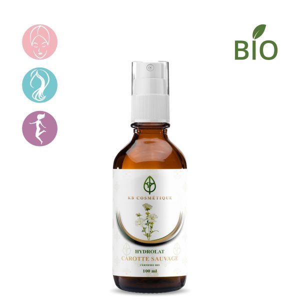 Hydrolat de Carotte Sauvage certifiée Bio
