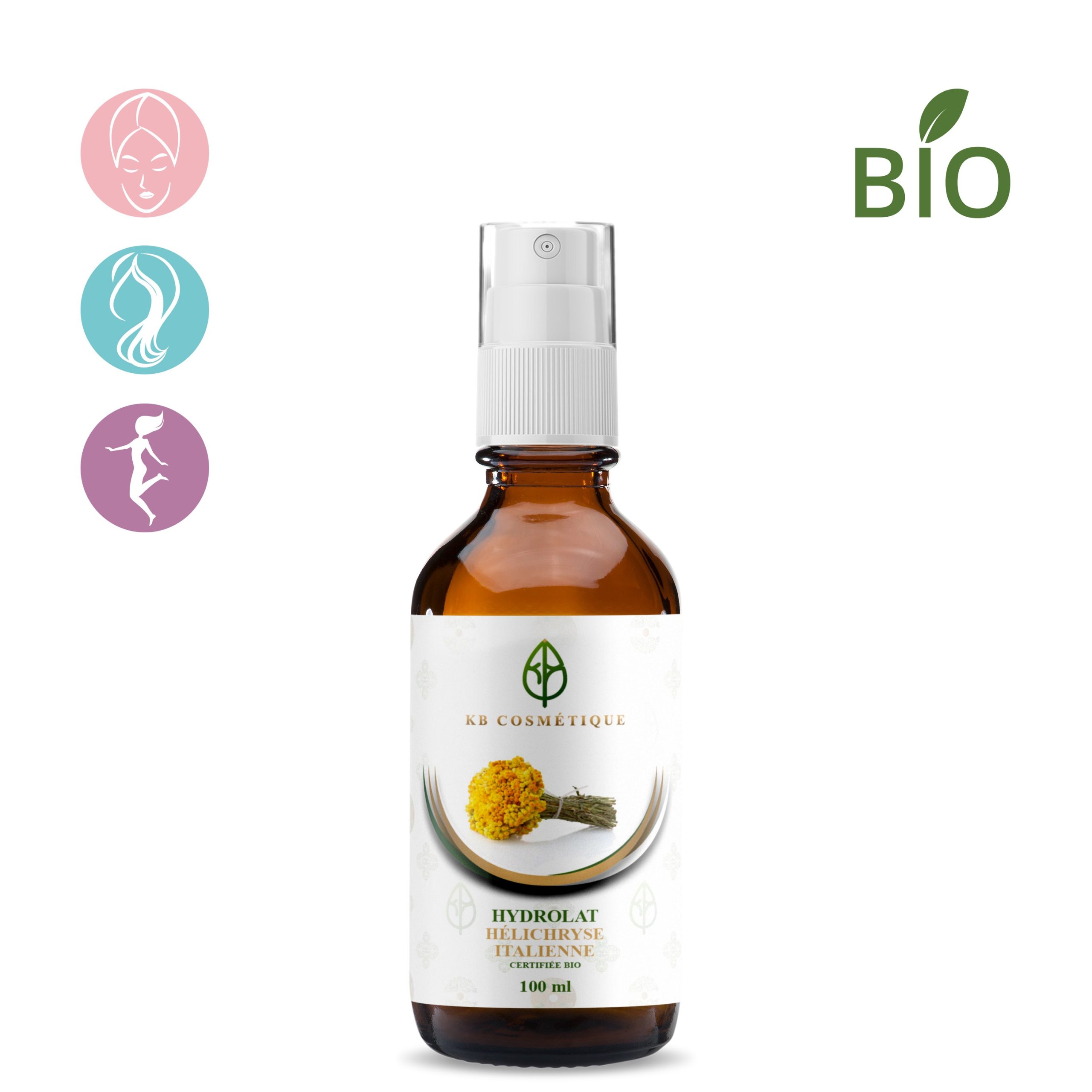 Hydrolat de Hélichryse italienne certifiée Bio Hydrolat de Hélichryse italienne certifiée Bio