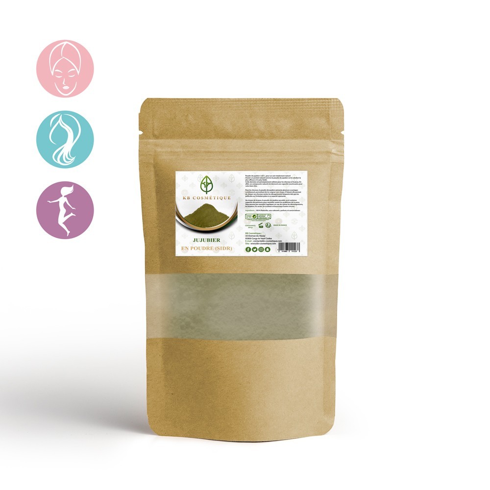Jujubier ( sidr ) en poudre KB COSMETIQUE Jujubier ( sidr ) en poudre KB COSMETIQUE
